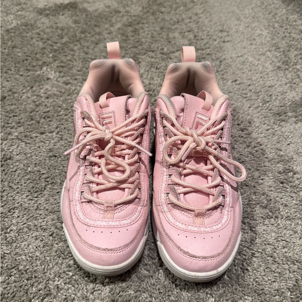 Fila Kids Pink Sneakers